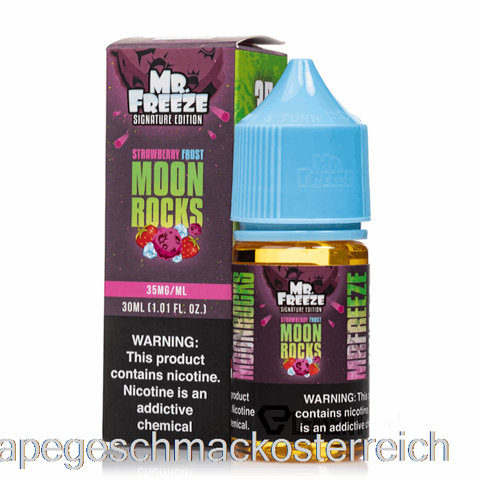 Moonrocks – Strawberry Frost – Mr Freeze Salts – 30 Ml, 35 Mg Vape-Geschmack